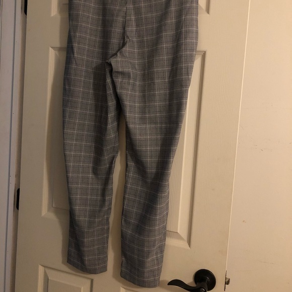 Pull On Checkered Pants-Large - Picture 2 of 4